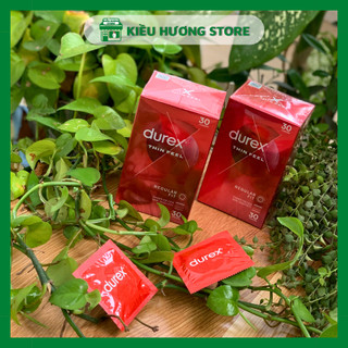 Bao cao su DUREX THIN FEEL, Siêu mỏng, Hộp 30 chiếc