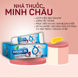 Nano bạc hỗ trợ liền sẹo giảm vết thâm tuýp 20gr