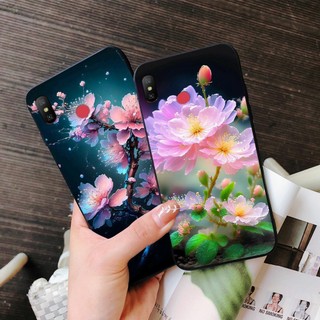 Ốp lưng xiaomi redmi 6 pro / redmi note 7 in hình hoa đào siêu đẹp