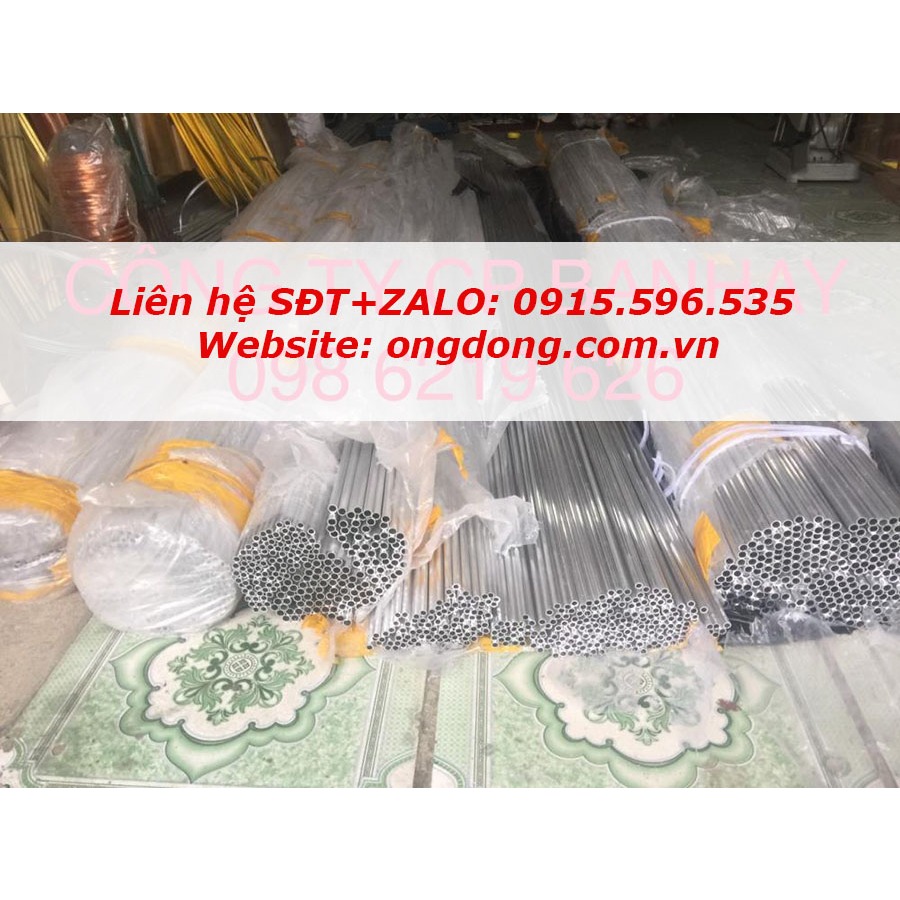 Ống nhôm phi 25 dày 1.2mm dài 75cm