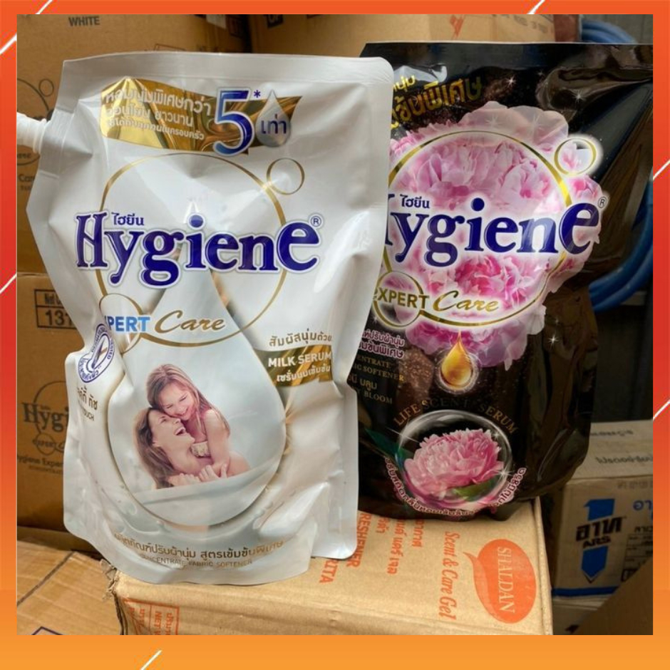 Nước Xả Vải Hygiene Thái Lan 1150ml 1300ml Expert Care Đậm Đặc Lưu Hương Lâu Làm Mềm Vải
