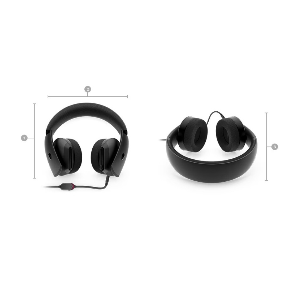 Tai Nghe Không Dây Dell Alienware Stereo Gaming AW310H - Hàng Chính Hãng - BH 1 năm - Có Xuất VAT
