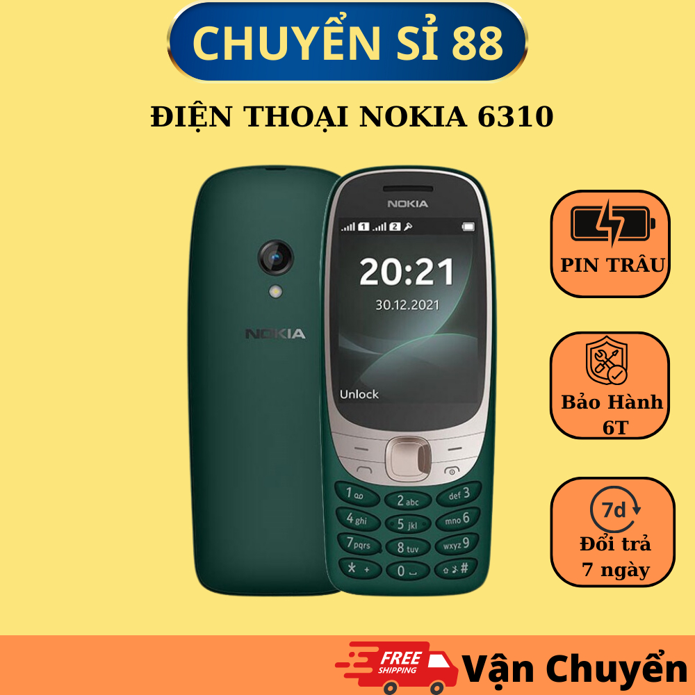 Điện thoại Nokia 6310 mới 100% full box có 4G mới 2022 - bh 12 tháng | BigBuy360 - bigbuy360.vn