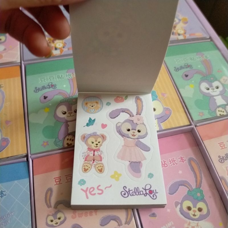 Sỉ Hộp 36 quyển sổ dán sticker hoạt hình