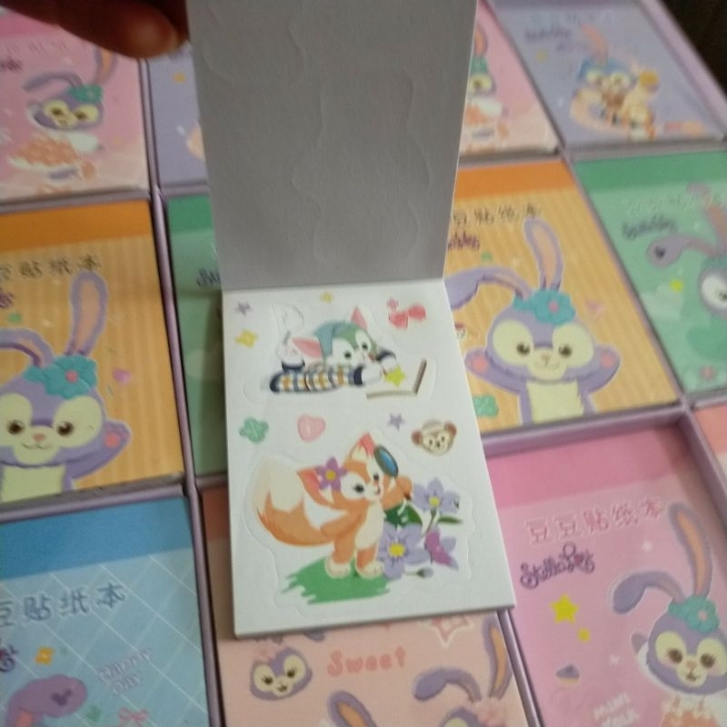 Sỉ Hộp 36 quyển sổ dán sticker hoạt hình