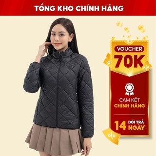 Áo khoác phao nữ 3S trần trám YODY siêu ấm siêu gọn siêu nhẹ áo khoác thu đông PHN6040