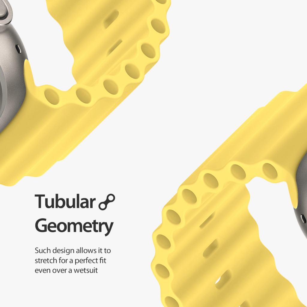 Dây Đeo Silicone Kai.N OceanBand Cho Apple Watch Ultra / Apple Watch Series, Chống Bẩn, Bền Đẹp