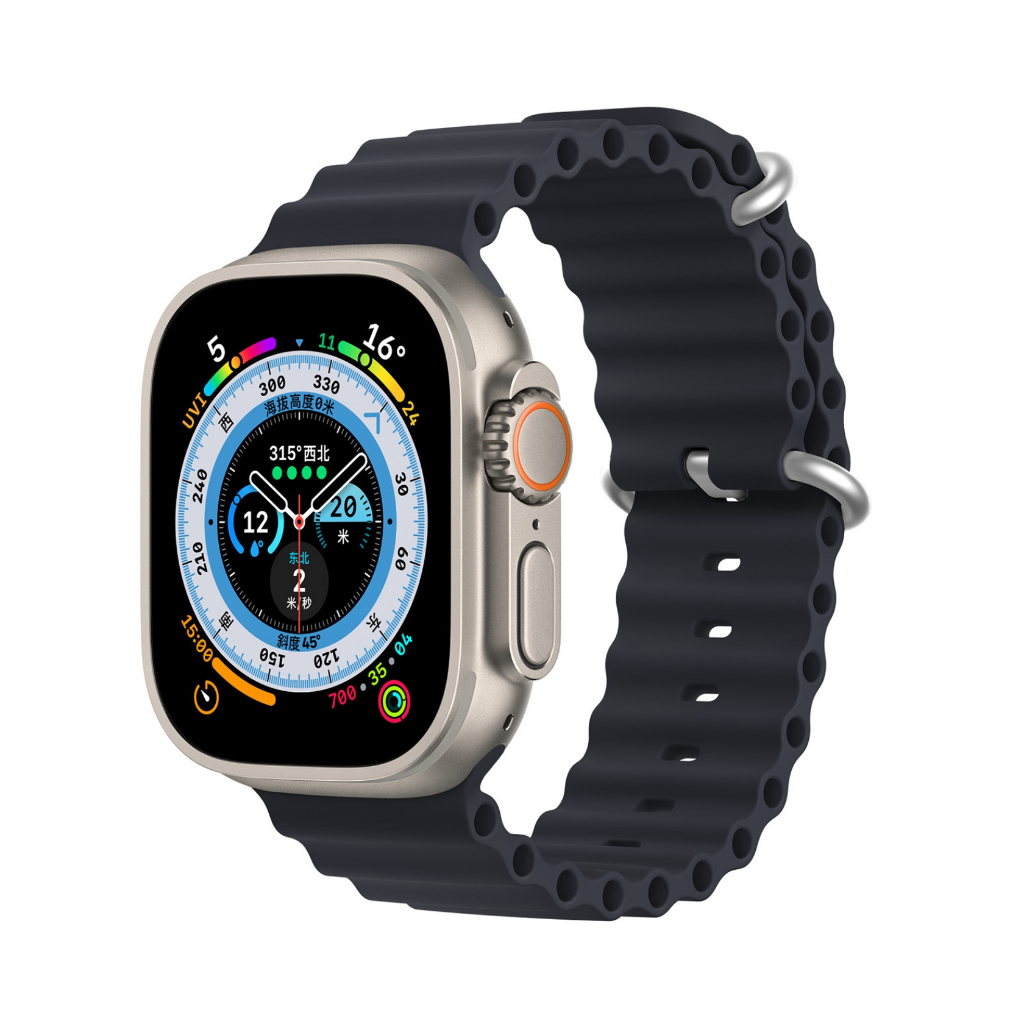 Dây Đeo Silicone Kai.N OceanBand Cho Apple Watch Ultra / Apple Watch Series, Chống Bẩn, Bền Đẹp