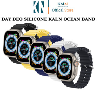Dây Đeo Silicone Kai.N OceanBand Cho Apple Watch Ultra / Apple Watch Series, Chống Bẩn, Bền Đẹp