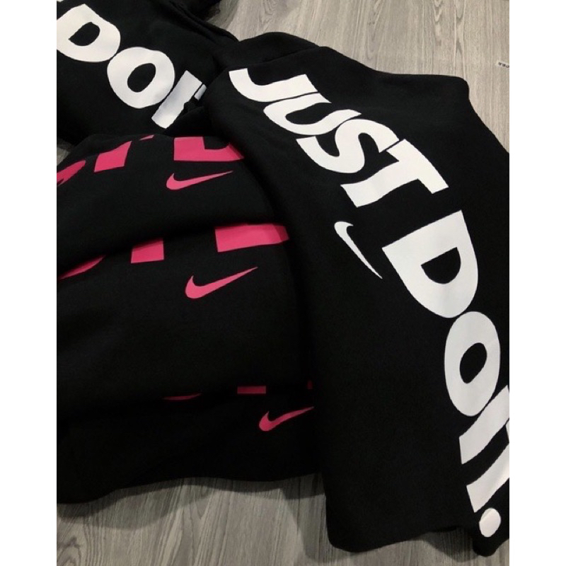 Áo Khoác Hoodie JUST DO IT Nỉ Chân Cua Hottrend 2023 - Hoodie Just Do It Form Unisex Nam Nữ