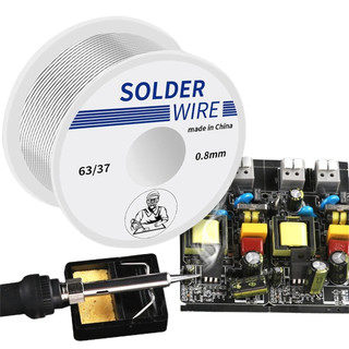 Cuộn thiếc hàn Solder Wire lõi 0.8mm 50g, 100g chì hàn mạch