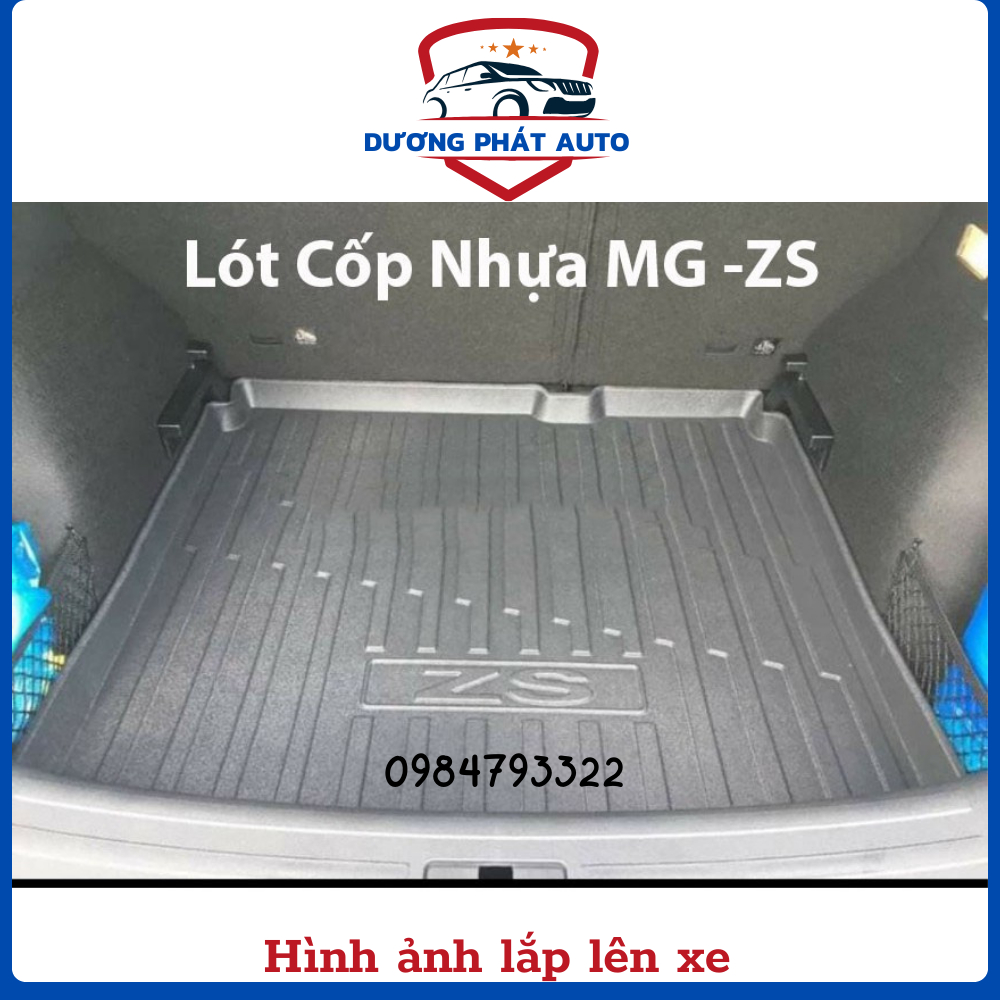 Lót cốp nhựa dẻo Xe MG ZS 2020-2023 nhựa dẻo siêu chống bẩn, chống nước