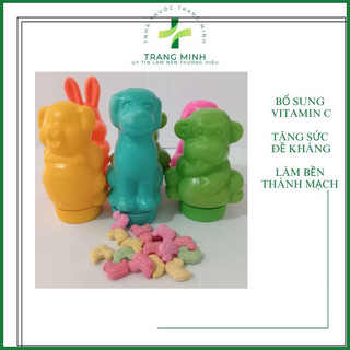 C hình thú, C vịt, lọ kẹo C cho trẻ em - Bổ sung vitamin, dưỡng chất cho bé