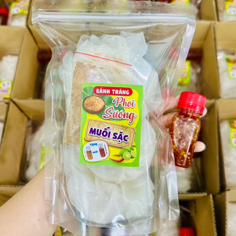 Combo Bánh Tráng Phơi Sương Muối Sặc  - Duyên Hồ Snack