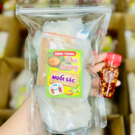 Combo Bánh Tráng Phơi Sương Muối Sặc  - Duyên Hồ Snack