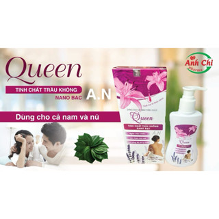 Dung dịch vệ sinh phụ nữ thảo dược tinh chất trầu không QUEEN màu tím