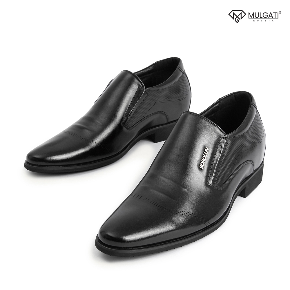 Giày cao nam MULGATI Leather da bò cao cấp dập lỗ - NG230-72