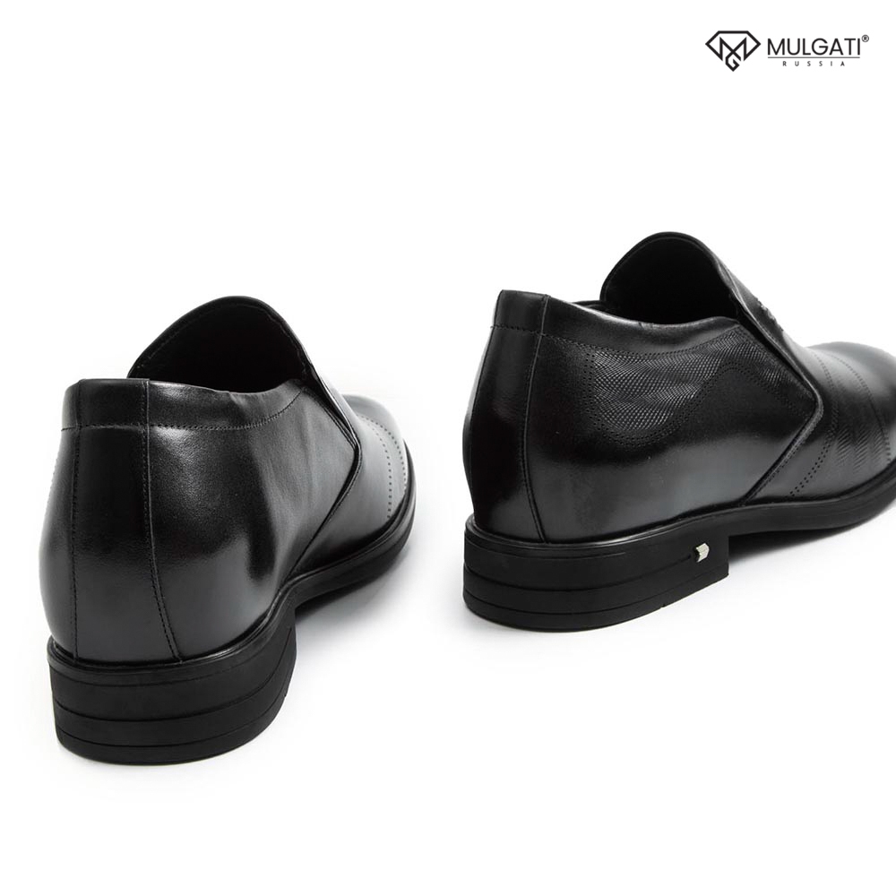 Giày cao nam MULGATI Padded Leather da bò cao cấp dập vân lỗ - NGW002-1