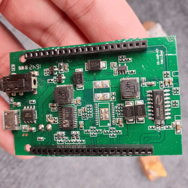 MẠCH LOA 3 KÊNH CHẠY PIN 1S CÔNG SUẤT 25W