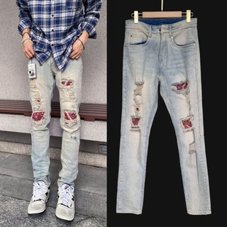 Quần Jean Nam Zipper Phối Kiểu ( QJ20 )