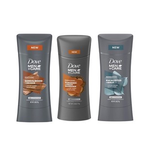 Lăn khử mùi nam dạng sáp hương gỗ Dove Men+Care Sandalwood + Orange/Turmeric + Fresh Mandarin/Eucalyptus + Birch 74g