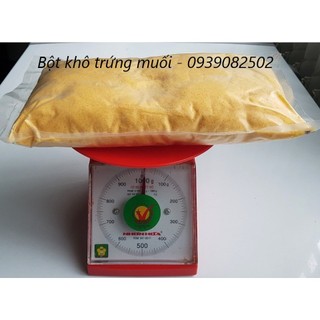 bột lòng đỏ trứng muối dạng khô