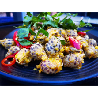 bột trứng muối
