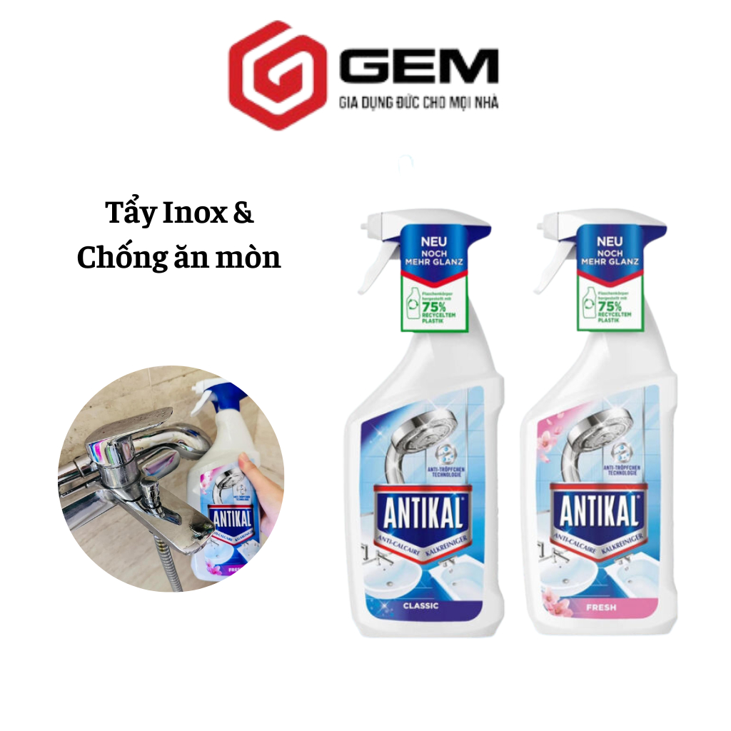 Mua Chai xịt vệ sinh và chống ăn mòn INOX Antikal 750ml Xịt chống ăn ...