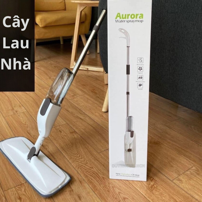 Cây lau nhà phun sương - GONA - chổi lau nhà thông minh đa năng, bền bĩ có bình xịt nước tiện dụng