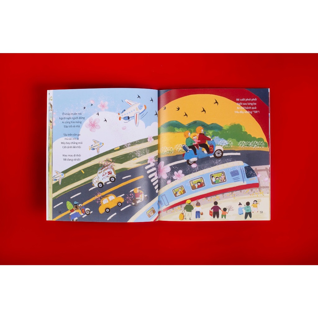 Sách Tết 2024 - Tết Trong Tim Mình - Xin Chào Tết Ơi 2024  - LionBooks