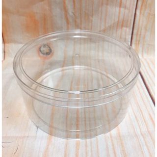[Size 15x5,5cm] Combo 10 Hộp nhựa tròn trong suốt đựng 500gr hạt điều