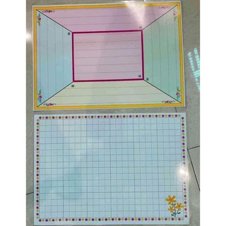 Kỹ thuật Khăn trải bàn + bảng phụ (khổ A3)