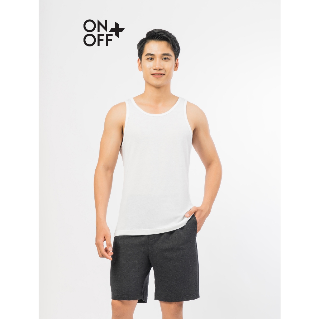 Áo ba lỗ nam cotton chất lượng cao ONOFF 18IA22A021