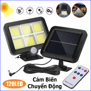Đèn năng lượng mặt trời cảm ứng chuyển động 100 LED 120 LED siêu sáng-LOẠI TỐT