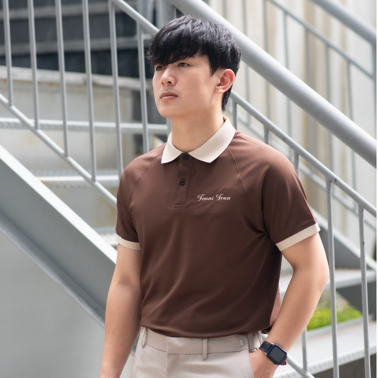 Áo Polo Đôi, Áo Polo Thêu Tên Theo Yêu Cầu LILA Có Set Hộp Thiệp Chỉn Chu Làm Quà Tặng Bạn Thân, Người Yêu