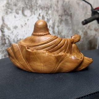 Tượng Di Lặc Gỗ Bach Xanh