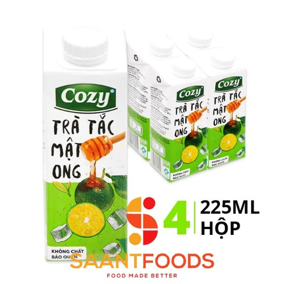 Trà Tắc Mật Ong Cozy (Lốc 4 hộp)