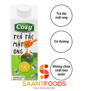 Trà Tắc Mật Ong Cozy (Lốc 4 hộp)