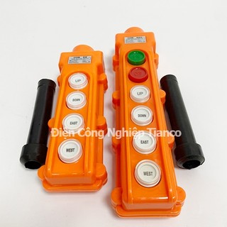Tay bấm điều khiển cầu trục COB-62 4 nút - Tay bấm điều khiển cầu trục điều khiển động cơ COB-62A 6 nút