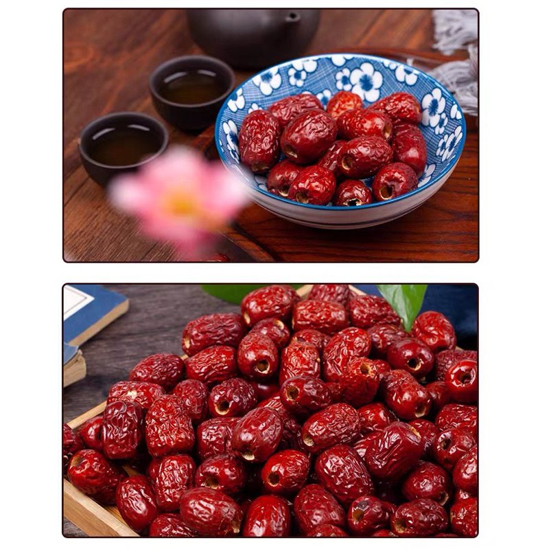 Táo đỏ Tân Cương sấy khô không hạt 500gr/túi