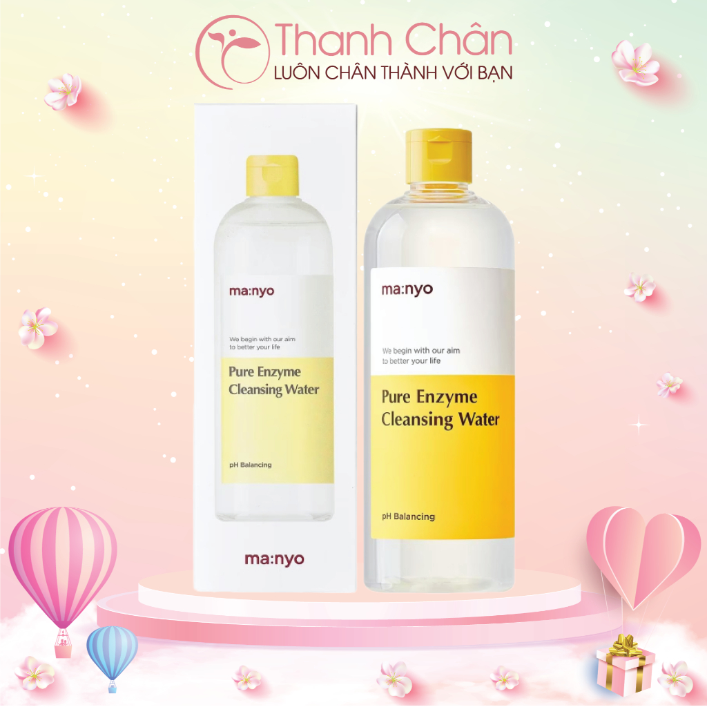 Nước tẩy trang Ma:nyo Pure Enzyme Cleansing Water 400ml Manyo dịu nhẹ