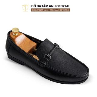 Giày loafer nam đồ da TÂM ANH da bò thật 100% cao cấp GNTA6202-D