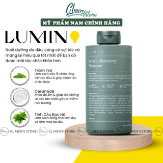 Dầu Gội Phục Hồi Tóc Lumin Keratin Recovery Shampoo 275ml