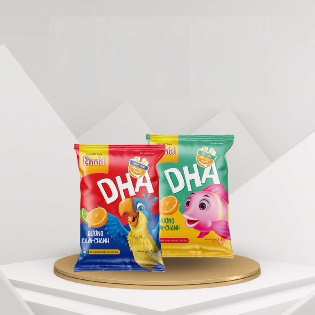 Kẹo dẻo DHA Ích Nhi  giúp tăng cường trí nhớ, phát triển não bộ và bé ăn ngon