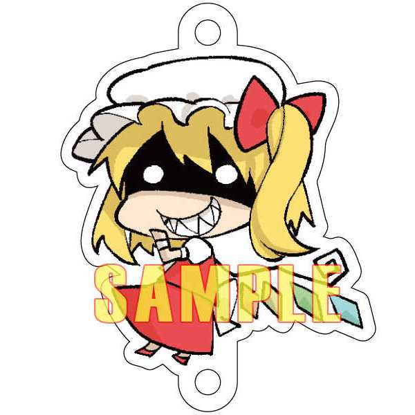 CHÍNH HÃNG - Charm móc khóa Flandre Scarlet TOUHOU PROJECT