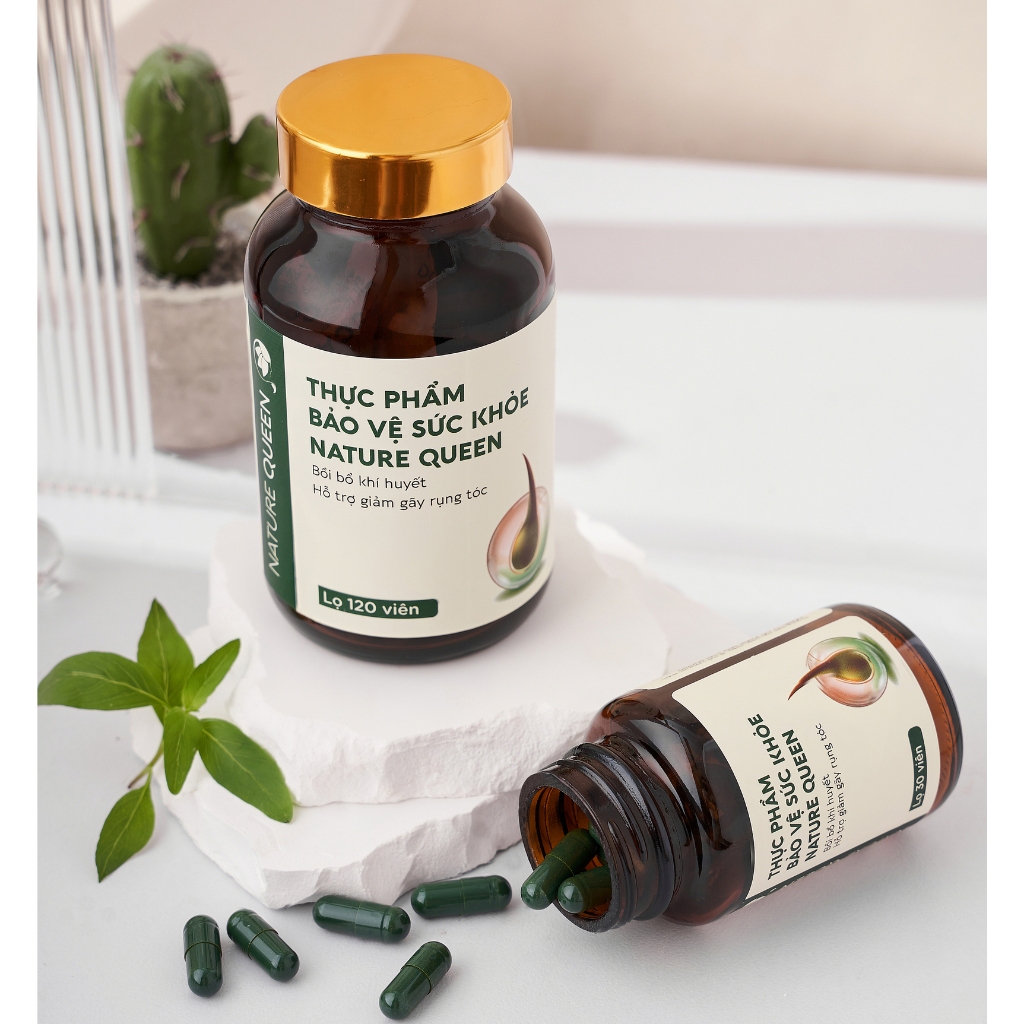 Viên uống kích thích mọc tóc Nature Queen