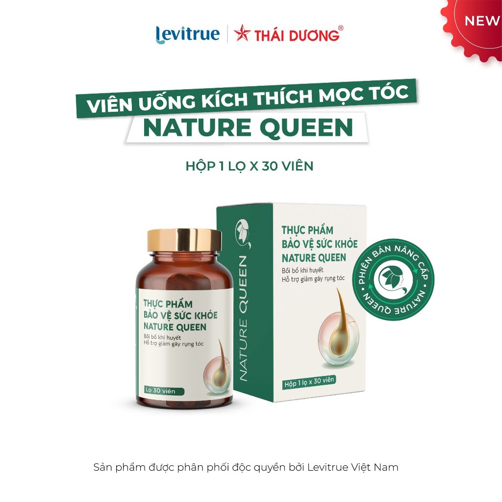 Viên uống kích thích mọc tóc Nature Queen (phiên bản đặc biệt)