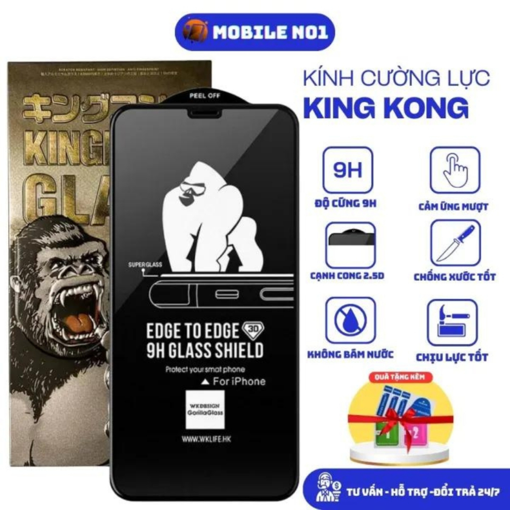 kính cường lực,cường lực iphone,cường lực kinh kong,MOBILENO1