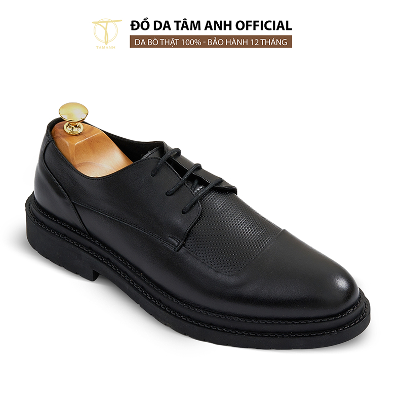 Giày Tây Nam TÂM ANH Da Bò Thật Nguyên Miếng, Tăng Chiều Cao 5cm Thời Thượng Kiểu Dáng Trẻ Trung GNTA20231-D
