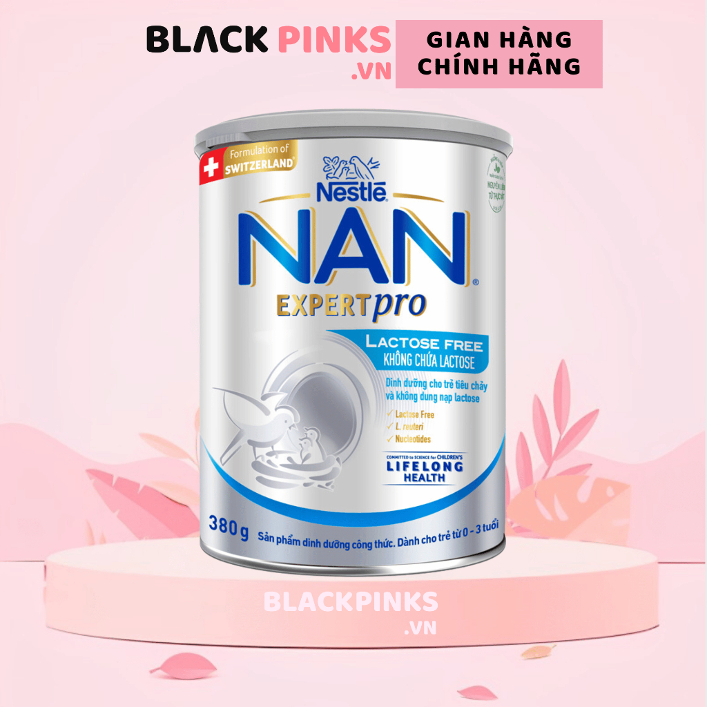 Sữa bột NAN Expert Pro Lactose Free 380g dành cho bé từ 0 - 3 tuổi